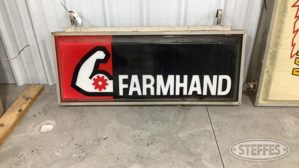 FarmHand Illuminated sign
